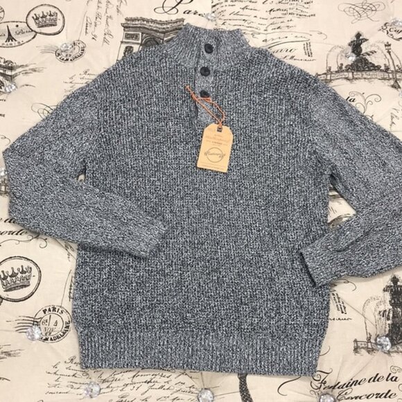 Weatherproof Quarter Button Knit Sweater - Picture 6 of 8